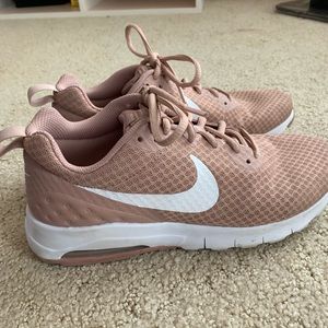 pink Nike air tennis shoes